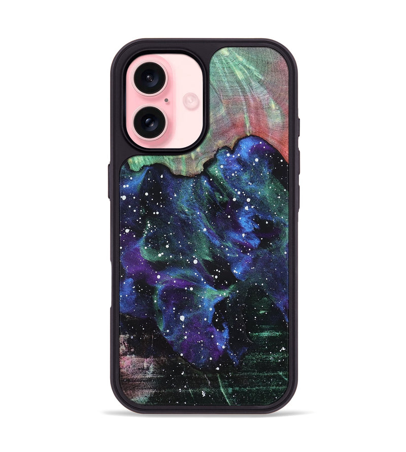 iPhone 16 Wood Phone Case - Waylen (Cosmos, 820059)