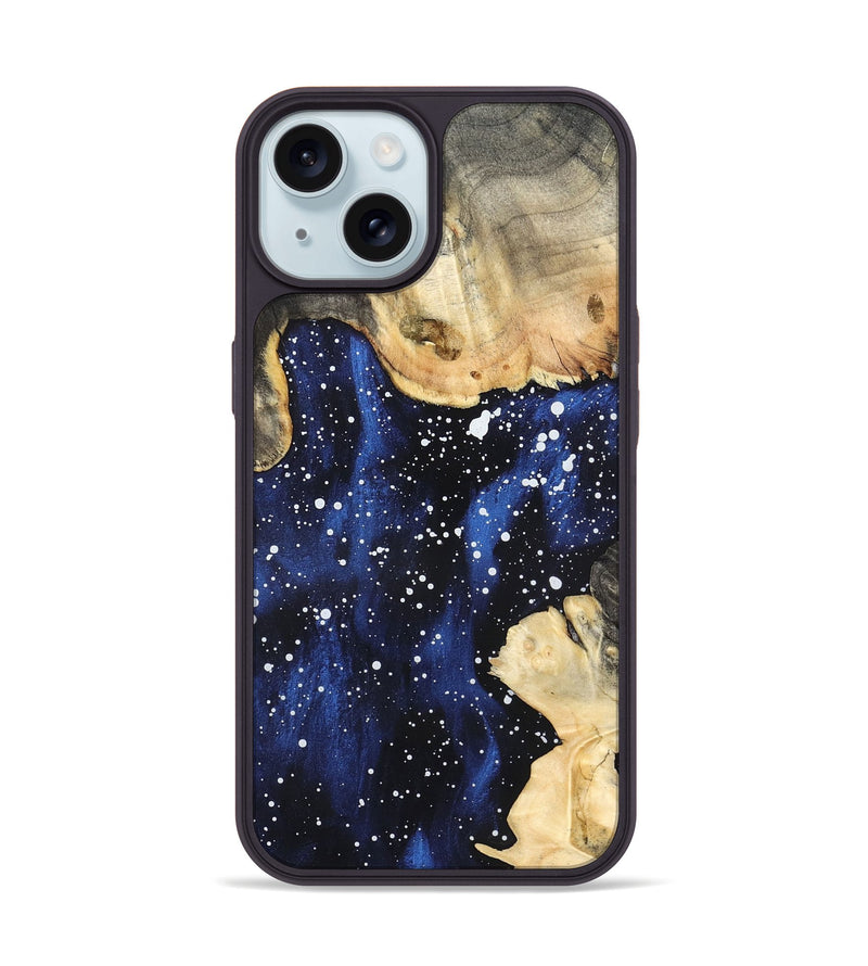iPhone 15 Wood Phone Case - Tod (Cosmos, 820061)