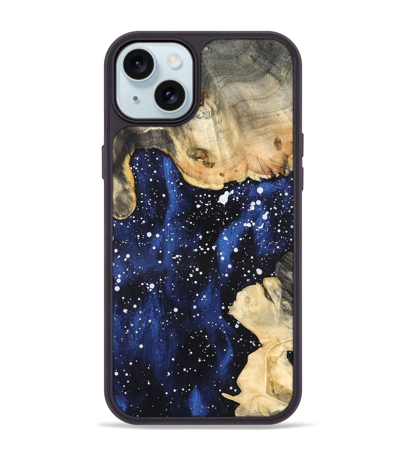 iPhone 15 Plus Wood Phone Case - Tod (Cosmos, 820061)