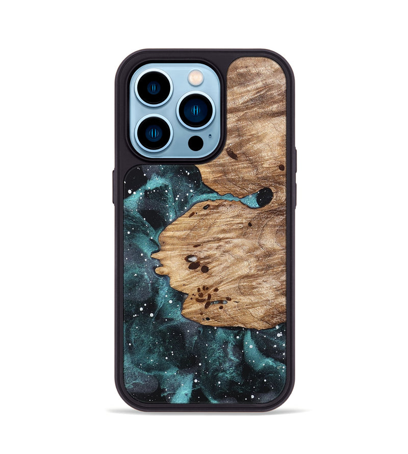 iPhone 14 Pro Wood Phone Case - Jan (Cosmos, 820062)