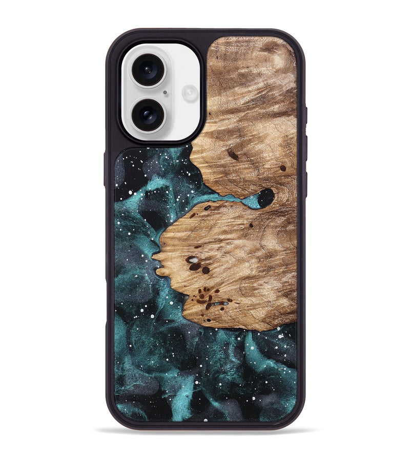 iPhone 16 Plus Wood Phone Case - Jan (Cosmos, 820062)