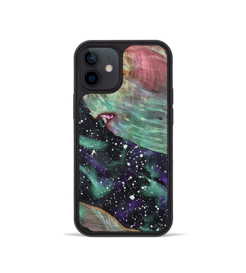iPhone 12 mini Wood Phone Case - Carly (Cosmos, 820063)