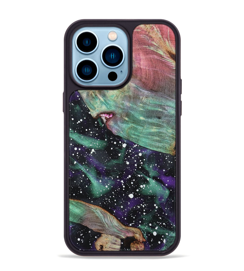 iPhone 14 Pro Max Wood Phone Case - Carly (Cosmos, 820063)