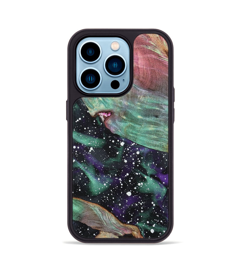 iPhone 14 Pro Wood Phone Case - Carly (Cosmos, 820063)