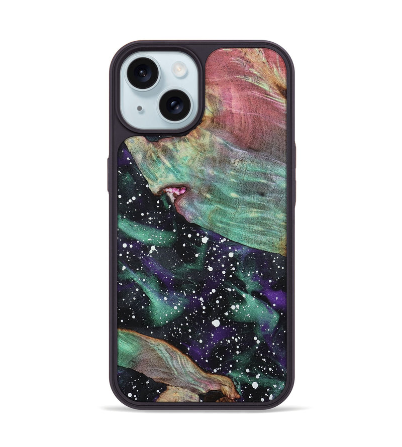 iPhone 15 Wood Phone Case - Carly (Cosmos, 820063)