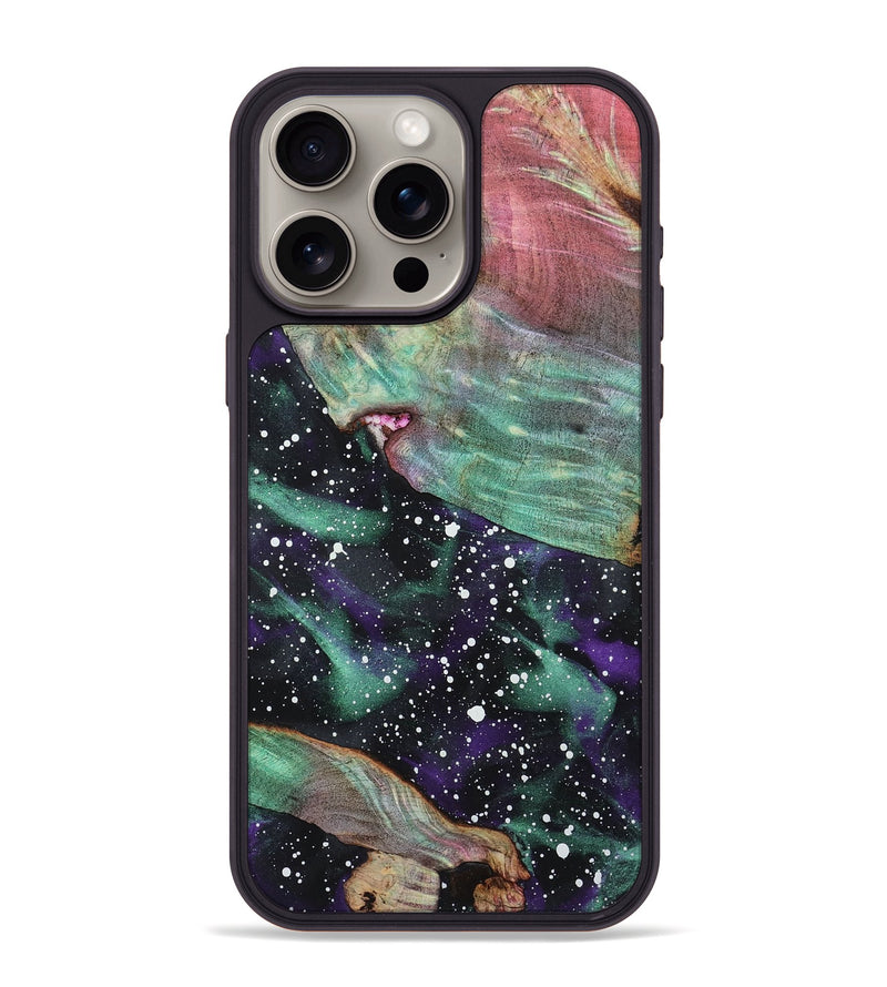 iPhone 15 Pro Max Wood Phone Case - Carly (Cosmos, 820063)