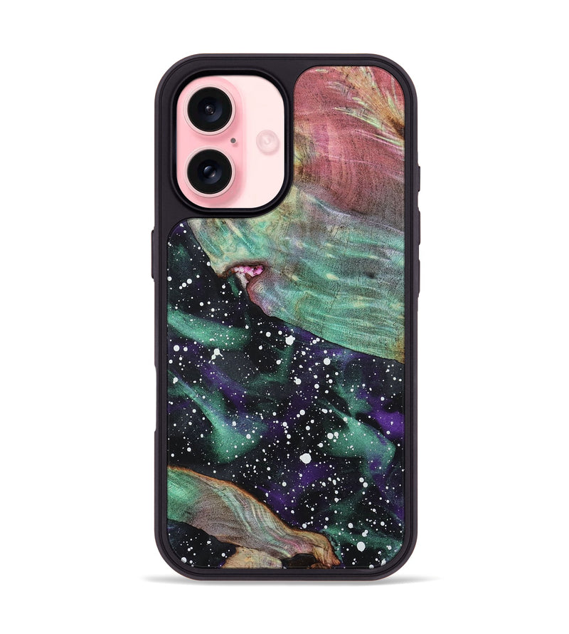 iPhone 16 Wood Phone Case - Carly (Cosmos, 820063)