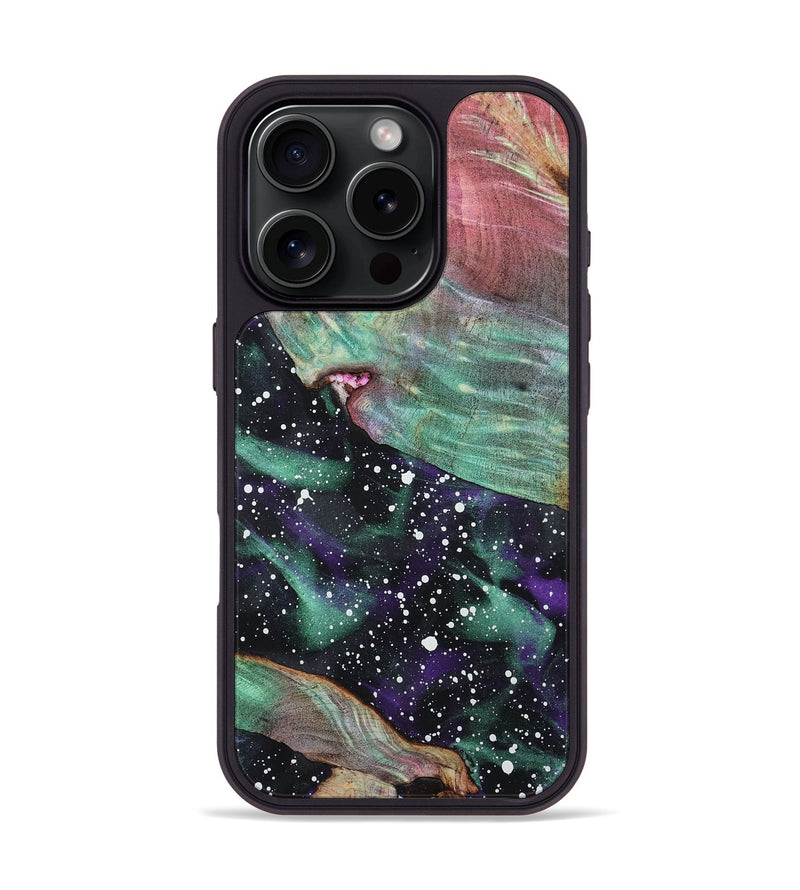 iPhone 16 Pro Wood Phone Case - Carly (Cosmos, 820063)