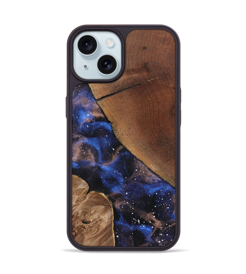 iPhone 15 Wood Phone Case - Selma (Cosmos, 820065)