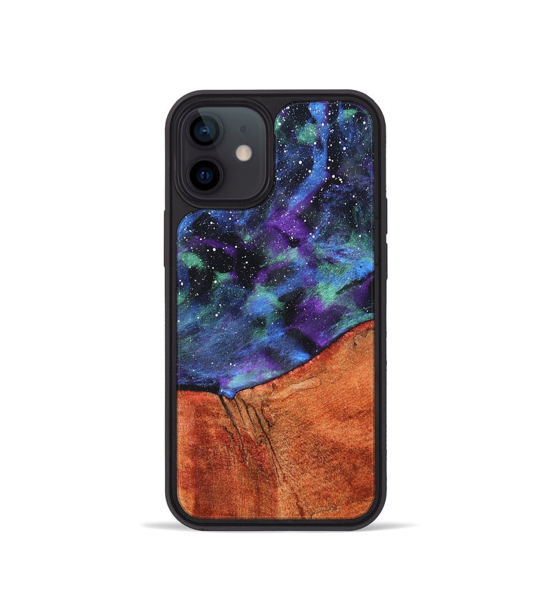 iPhone 12 mini Wood Phone Case - Tiana (Cosmos, 820066)