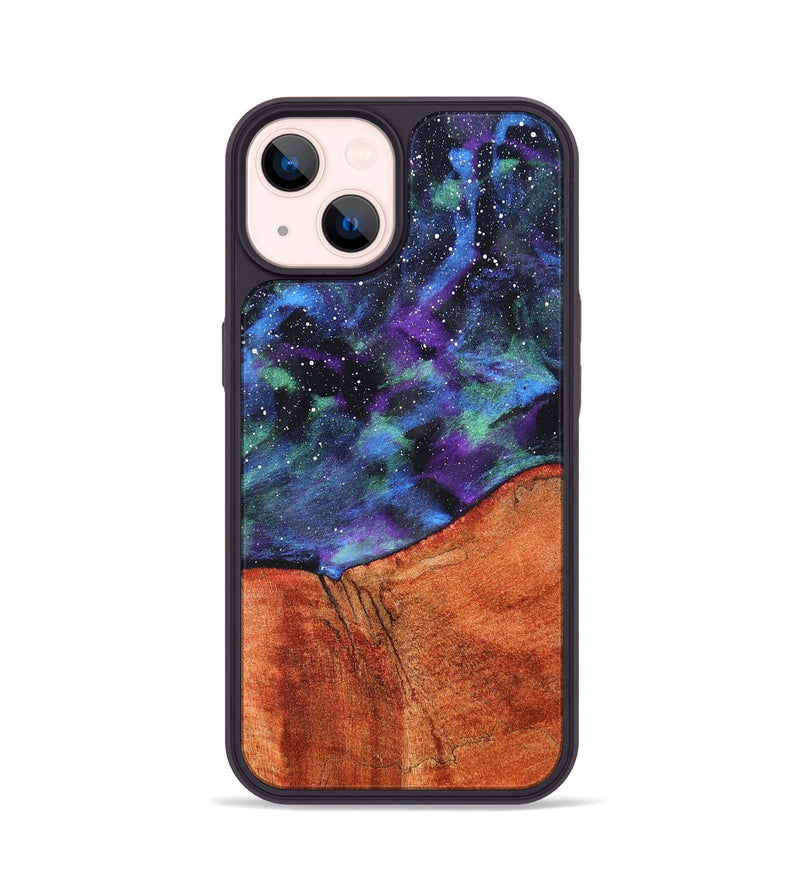 iPhone 14 Wood Phone Case - Tiana (Cosmos, 820066)