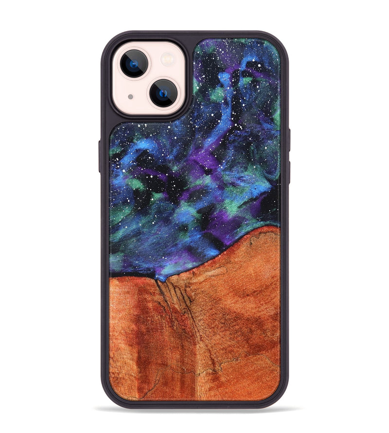 iPhone 14 Plus Wood Phone Case - Tiana (Cosmos, 820066)