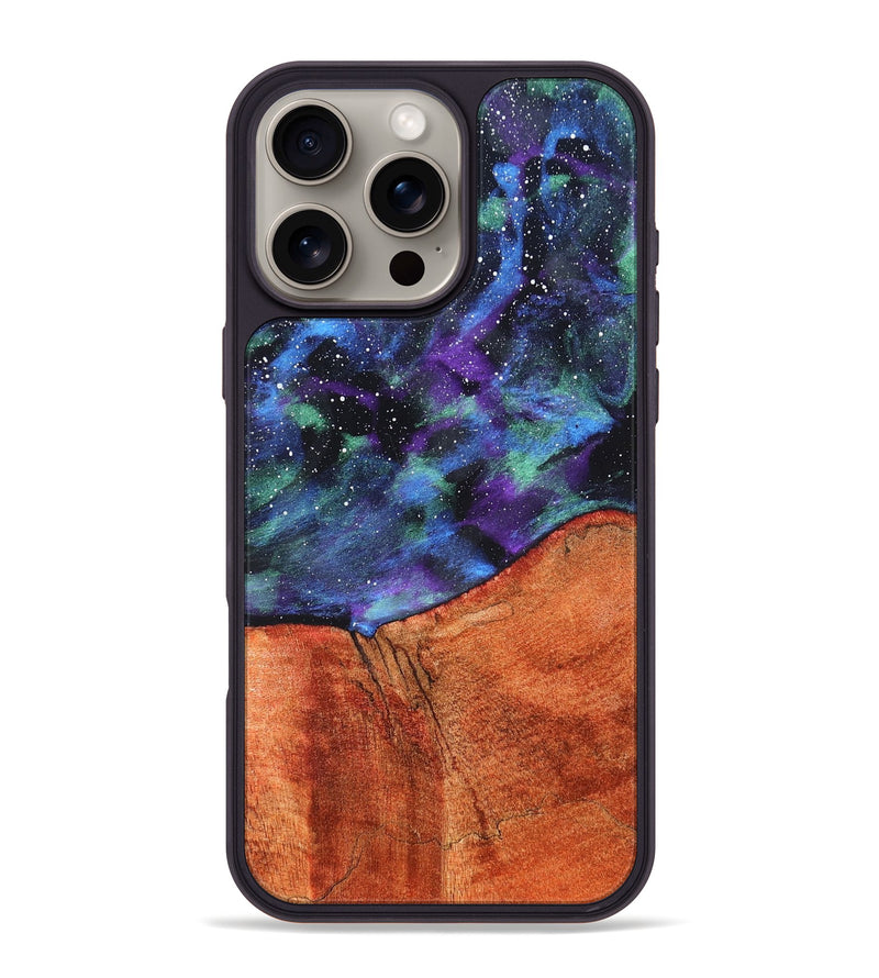 iPhone 16 Pro Max Wood Phone Case - Tiana (Cosmos, 820066)