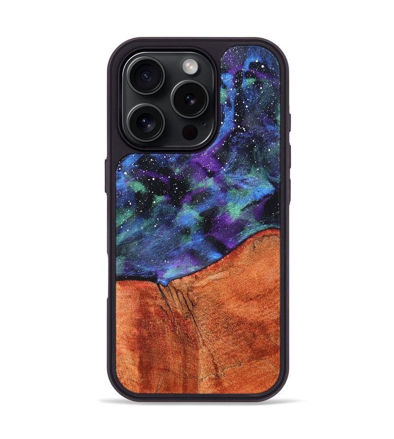 iPhone 16 Pro Wood Phone Case - Tiana (Cosmos, 820066)