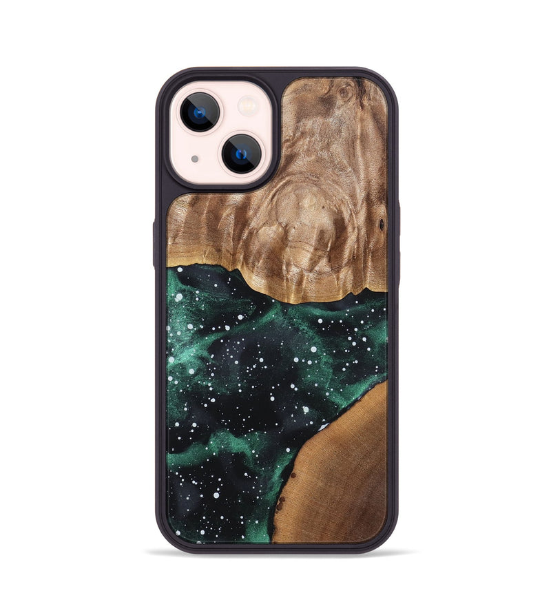 iPhone 14 Wood Phone Case - Jean (Cosmos, 820068)