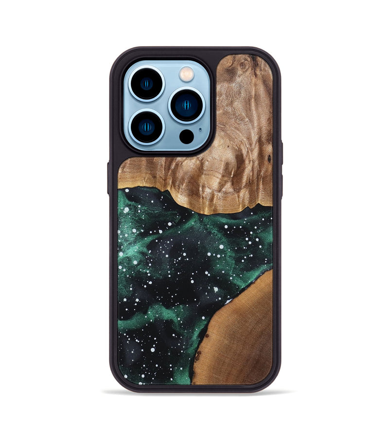 iPhone 14 Pro Wood Phone Case - Jean (Cosmos, 820068)