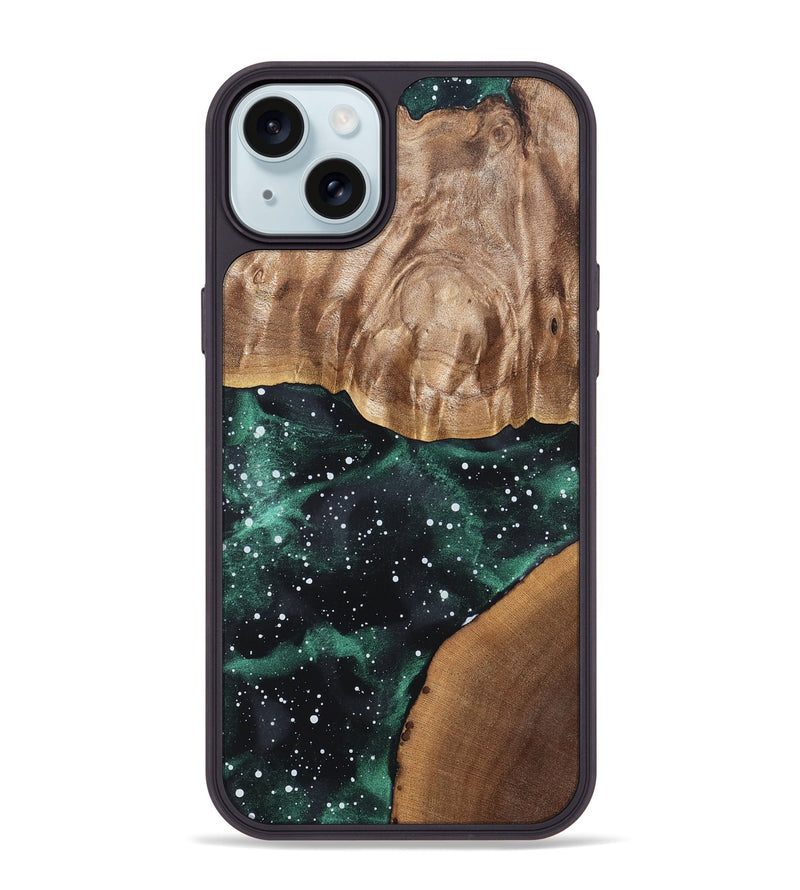 iPhone 15 Plus Wood Phone Case - Jean (Cosmos, 820068)