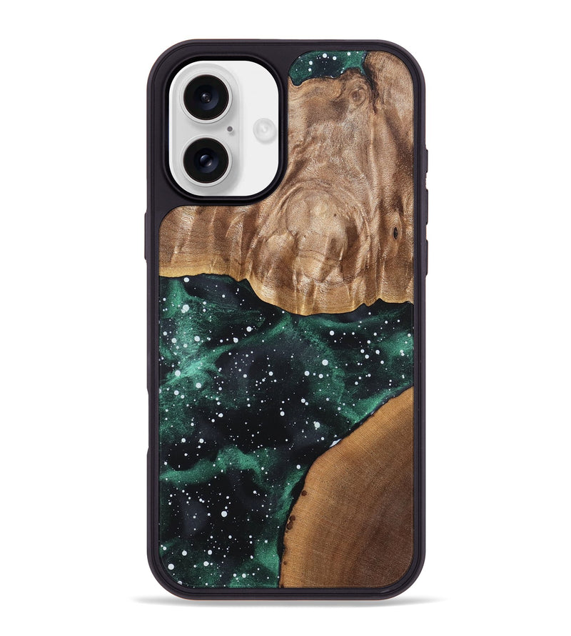 iPhone 16 Plus Wood Phone Case - Jean (Cosmos, 820068)