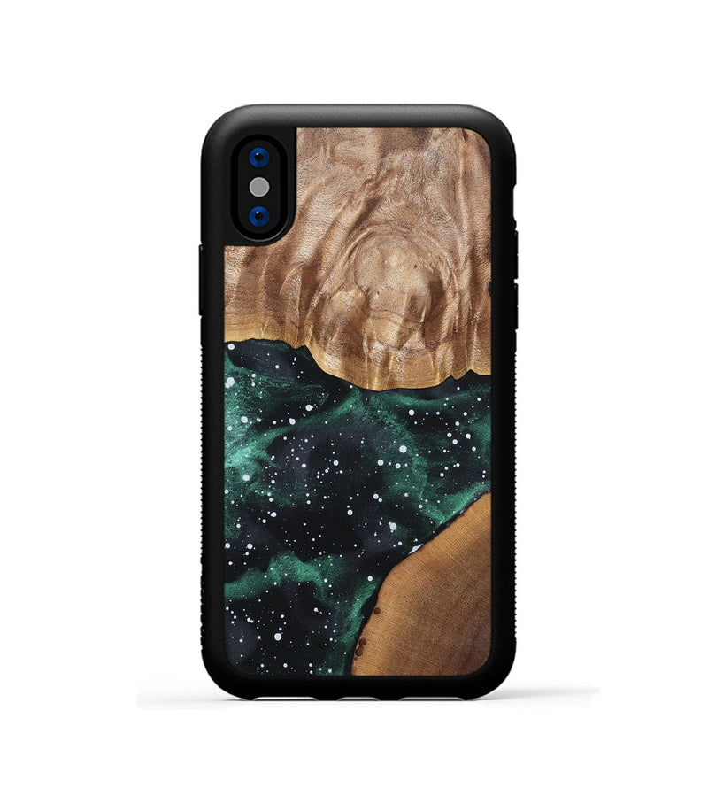 iPhone Xs Wood Phone Case - Jean (Cosmos, 820068)