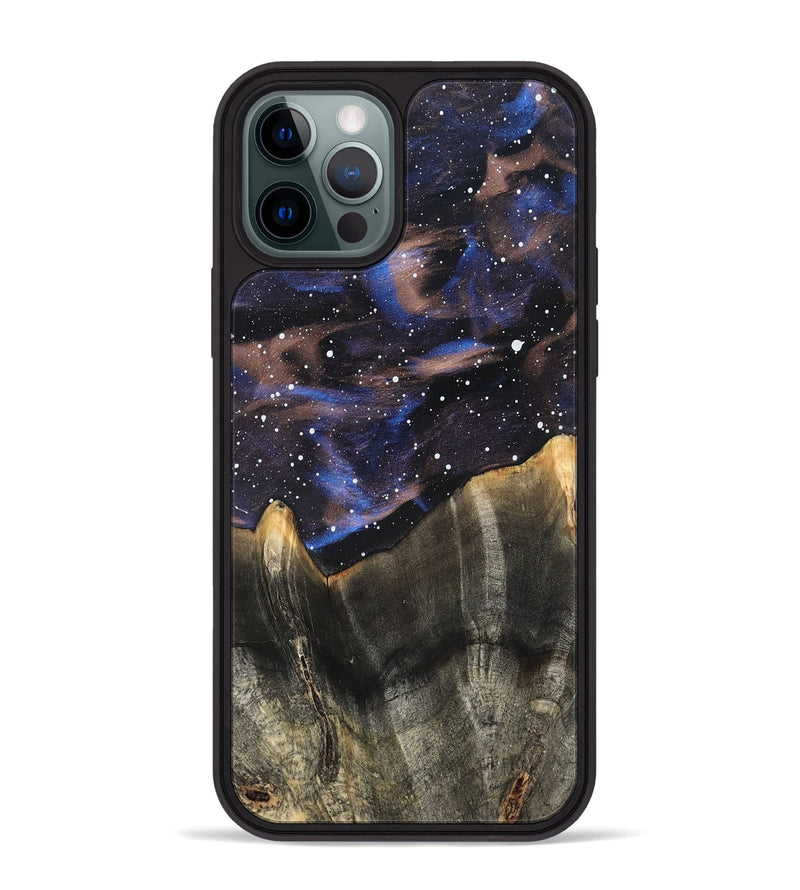 iPhone 12 Pro Max Wood Phone Case - Lorene (Cosmos, 820070)