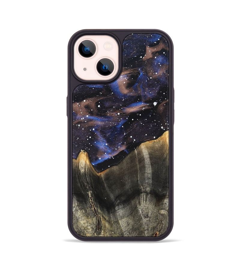 iPhone 14 Wood Phone Case - Lorene (Cosmos, 820070)