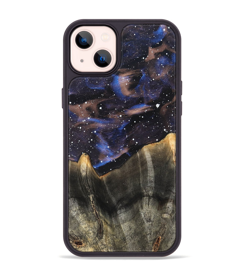 iPhone 14 Plus Wood Phone Case - Lorene (Cosmos, 820070)