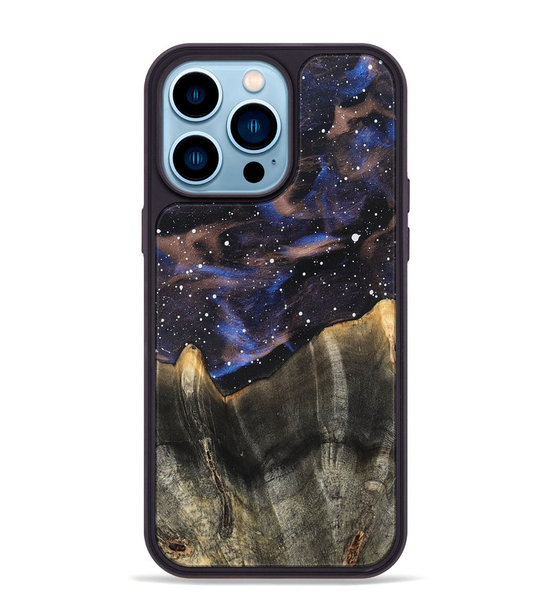 iPhone 14 Pro Max Wood Phone Case - Lorene (Cosmos, 820070)