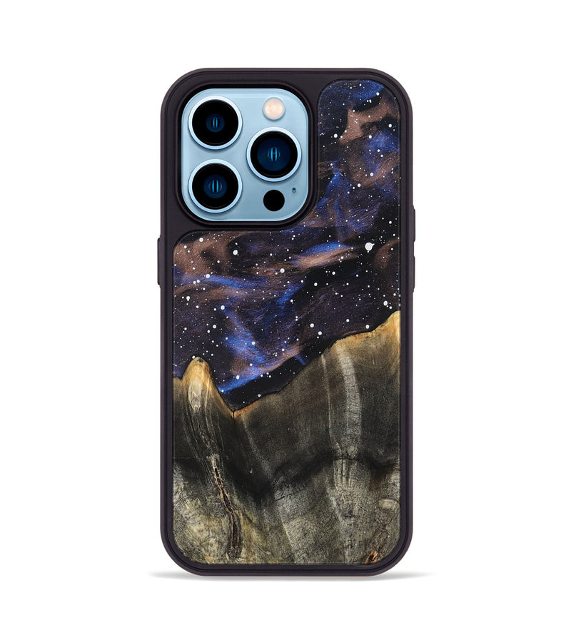 iPhone 14 Pro Wood Phone Case - Lorene (Cosmos, 820070)