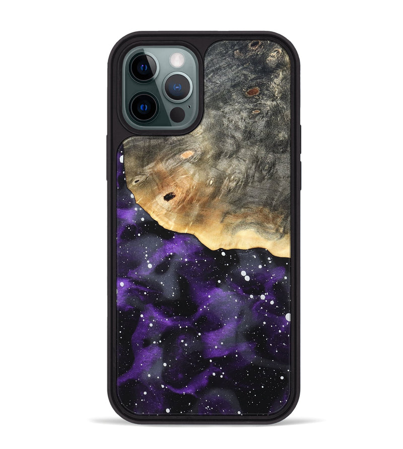 iPhone 12 Pro Max Wood Phone Case - Loy (Cosmos, 820071)