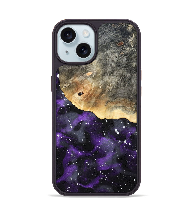iPhone 15 Wood Phone Case - Loy (Cosmos, 820071)