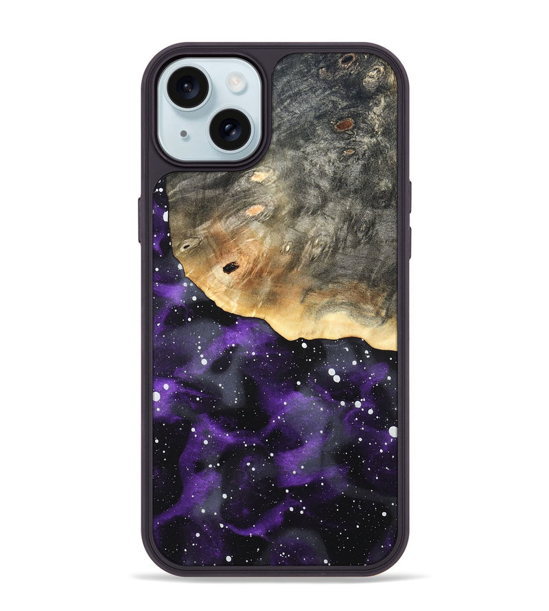 iPhone 15 Plus Wood Phone Case - Loy (Cosmos, 820071)