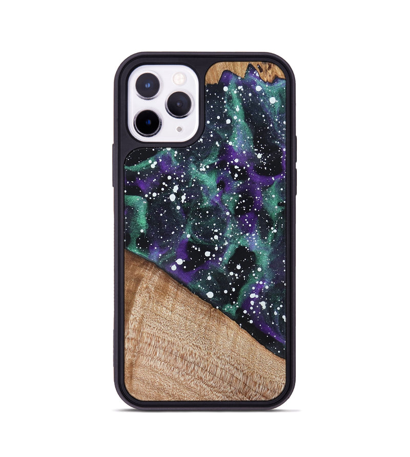 iPhone 11 Pro Wood Phone Case - German (Cosmos, 820072)