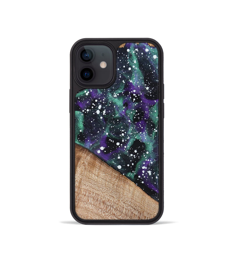 iPhone 12 mini Wood Phone Case - German (Cosmos, 820072)