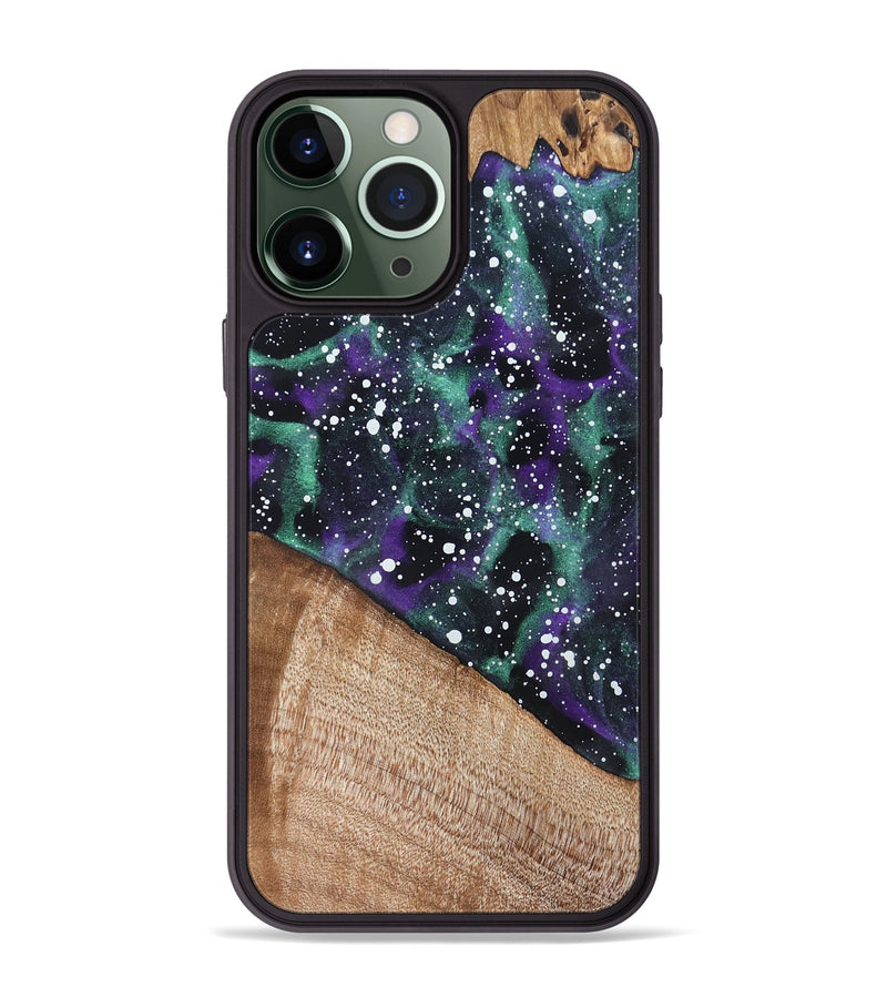 iPhone 13 Pro Max Wood Phone Case - German (Cosmos, 820072)