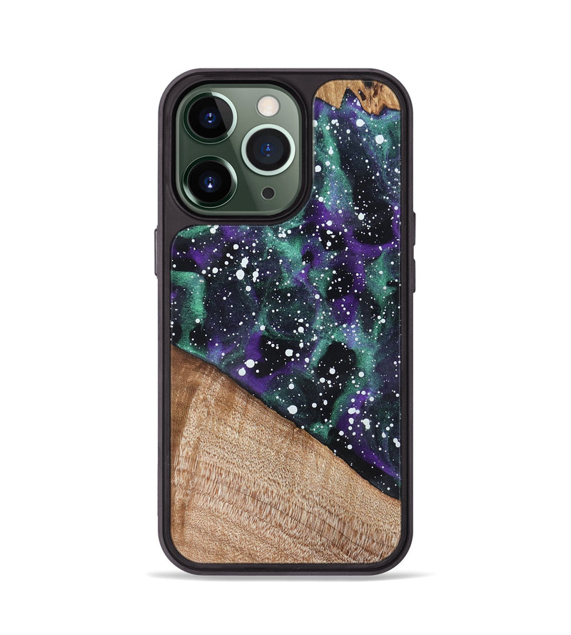 iPhone 13 Pro Wood Phone Case - German (Cosmos, 820072)