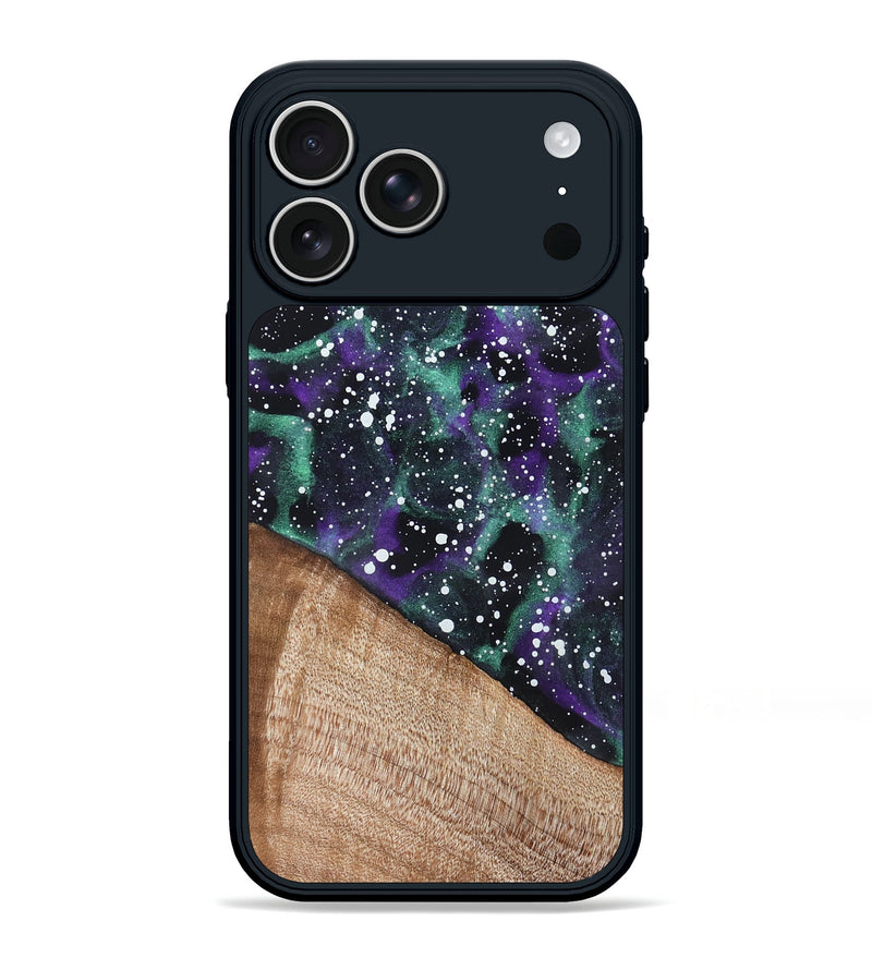 iPhone 17 Pro Max Wood Phone Case - German (Cosmos, 820072)