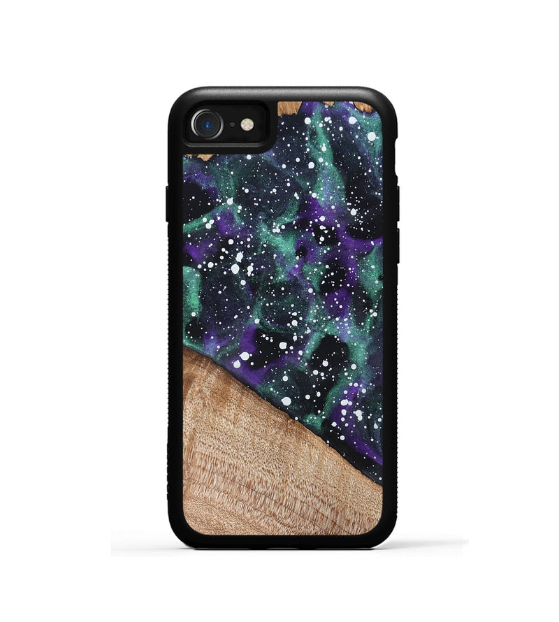 iPhone SE Wood Phone Case - German (Cosmos, 820072)