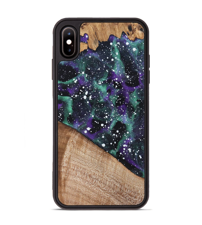 iPhone Xs Max Wood Phone Case - German (Cosmos, 820072)