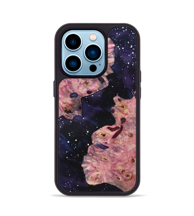 iPhone 14 Pro Wood Phone Case - Omarion (Cosmos, 820073)