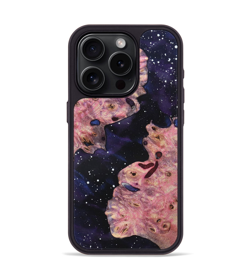 iPhone 15 Pro Wood Phone Case - Omarion (Cosmos, 820073)