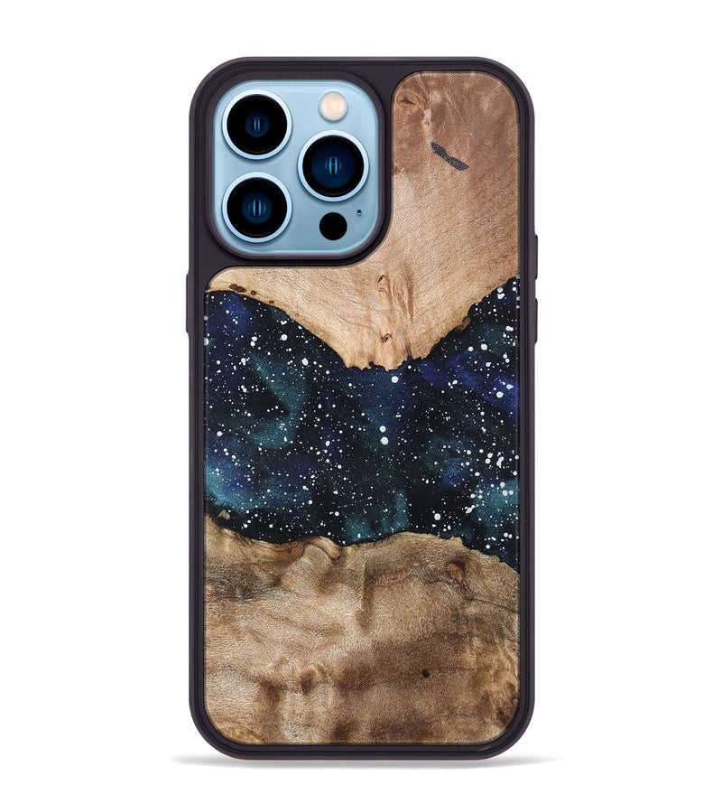 iPhone 14 Pro Max Wood Phone Case - Russel (Cosmos, 820074)