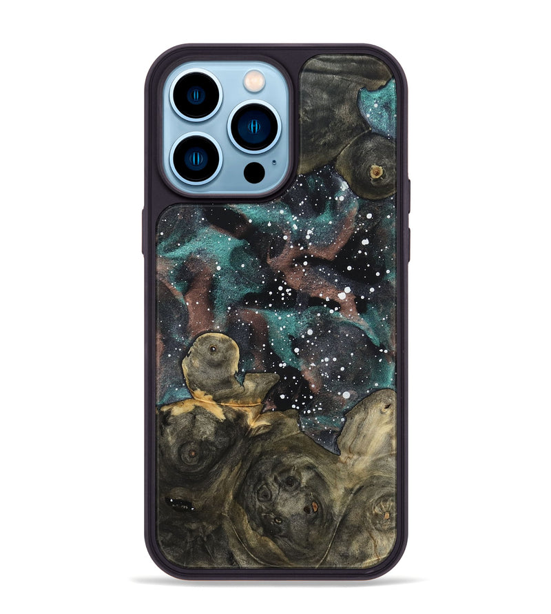 iPhone 14 Pro Max Wood Phone Case - Cristin (Cosmos, 820080)