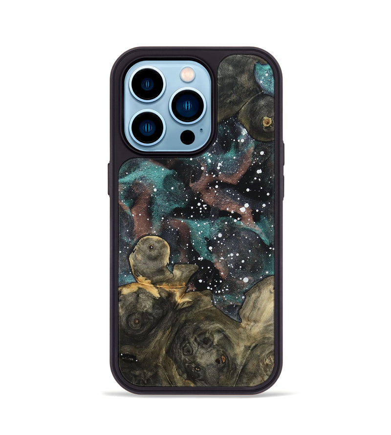 iPhone 14 Pro Wood Phone Case - Cristin (Cosmos, 820080)