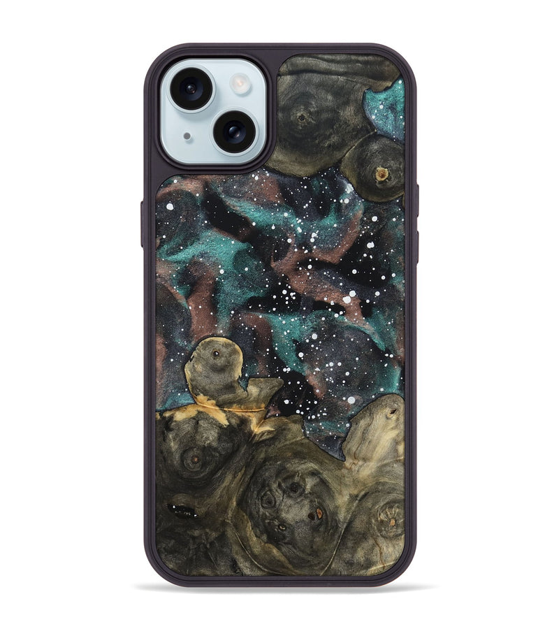 iPhone 15 Plus Wood Phone Case - Cristin (Cosmos, 820080)