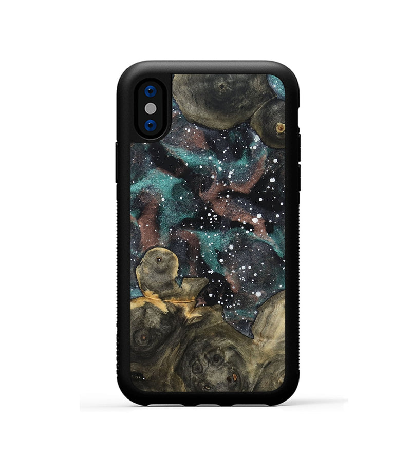 iPhone Xs Wood Phone Case - Cristin (Cosmos, 820080)