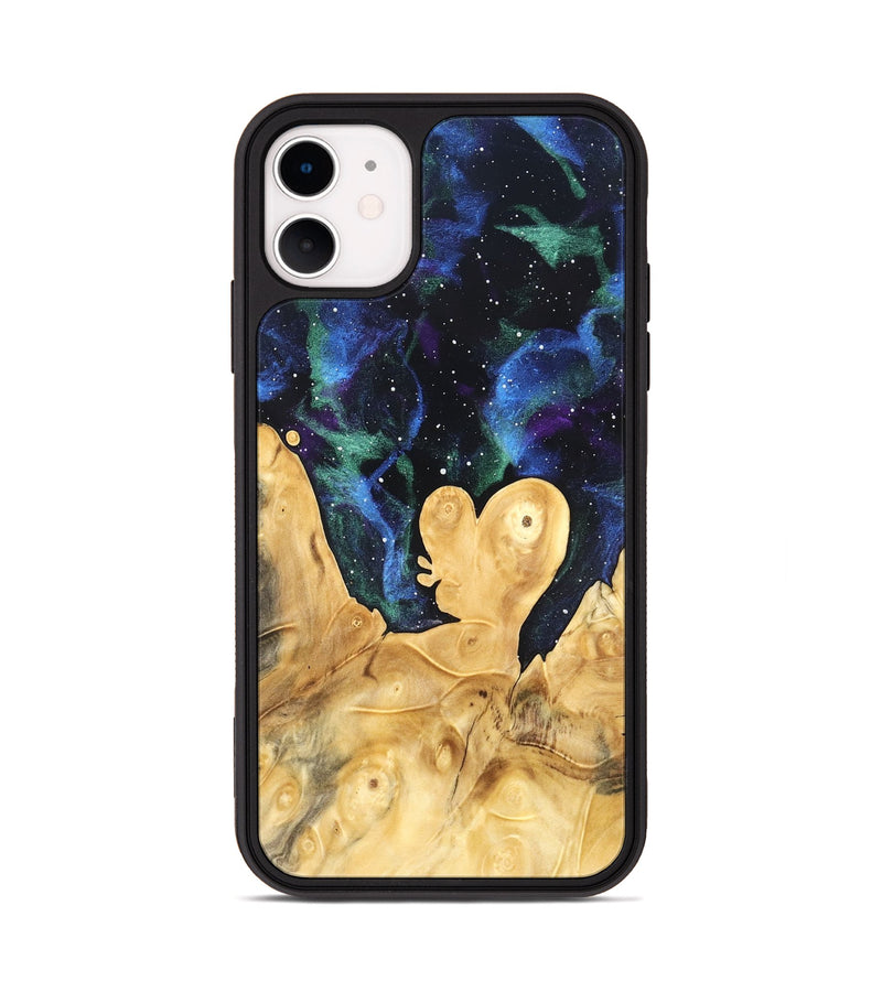 iPhone 11 Wood Phone Case - Josue (Cosmos, 820082)