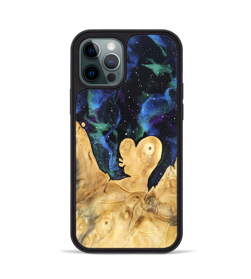iPhone 12 Pro Wood Phone Case - Josue (Cosmos, 820082)