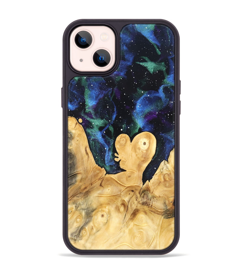 iPhone 14 Plus Wood Phone Case - Josue (Cosmos, 820082)