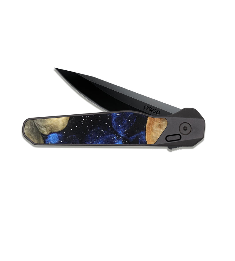 EDC Dark Slate Wood Pocket Knife - Dayton (Cosmos, 820083)