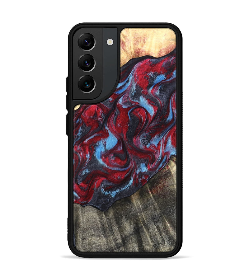 Galaxy S22 Plus Wood Phone Case - Inez (Red, 820084)